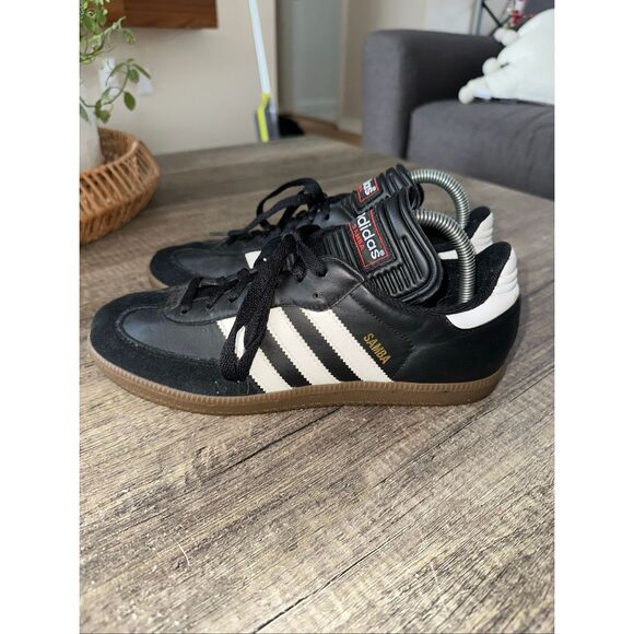 Adidas Samba SneakersOG Black Gum Women's 8.5 / Men's 7.5 Indoor Soccer - Picture 2 of 8